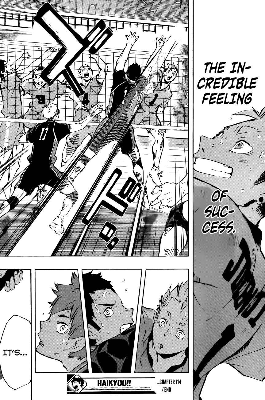 Haikyuu!! chapter 114 page 20