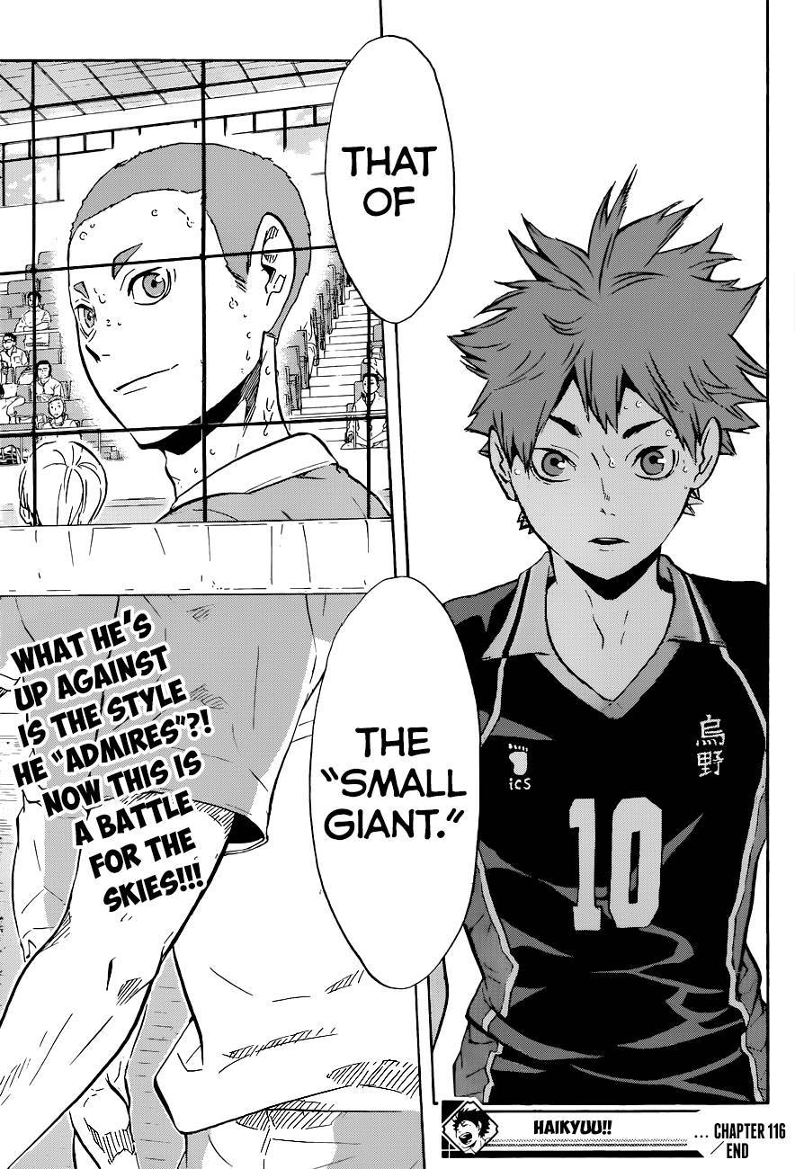 Haikyuu!! chapter 116 page 20