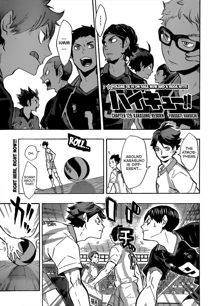 Haikyuu!! chapter 129 page 2