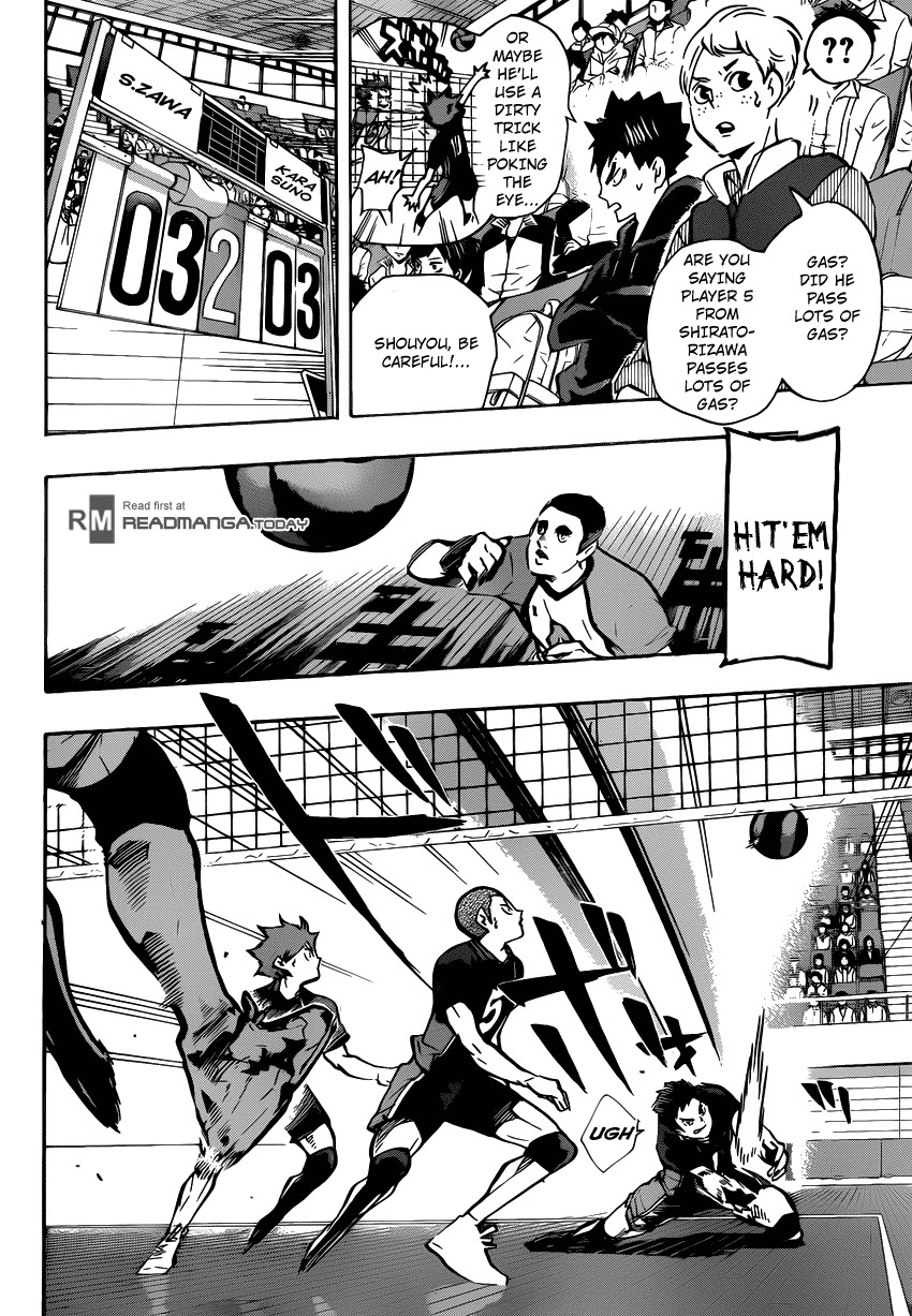 Haikyuu!! chapter 156 page 2