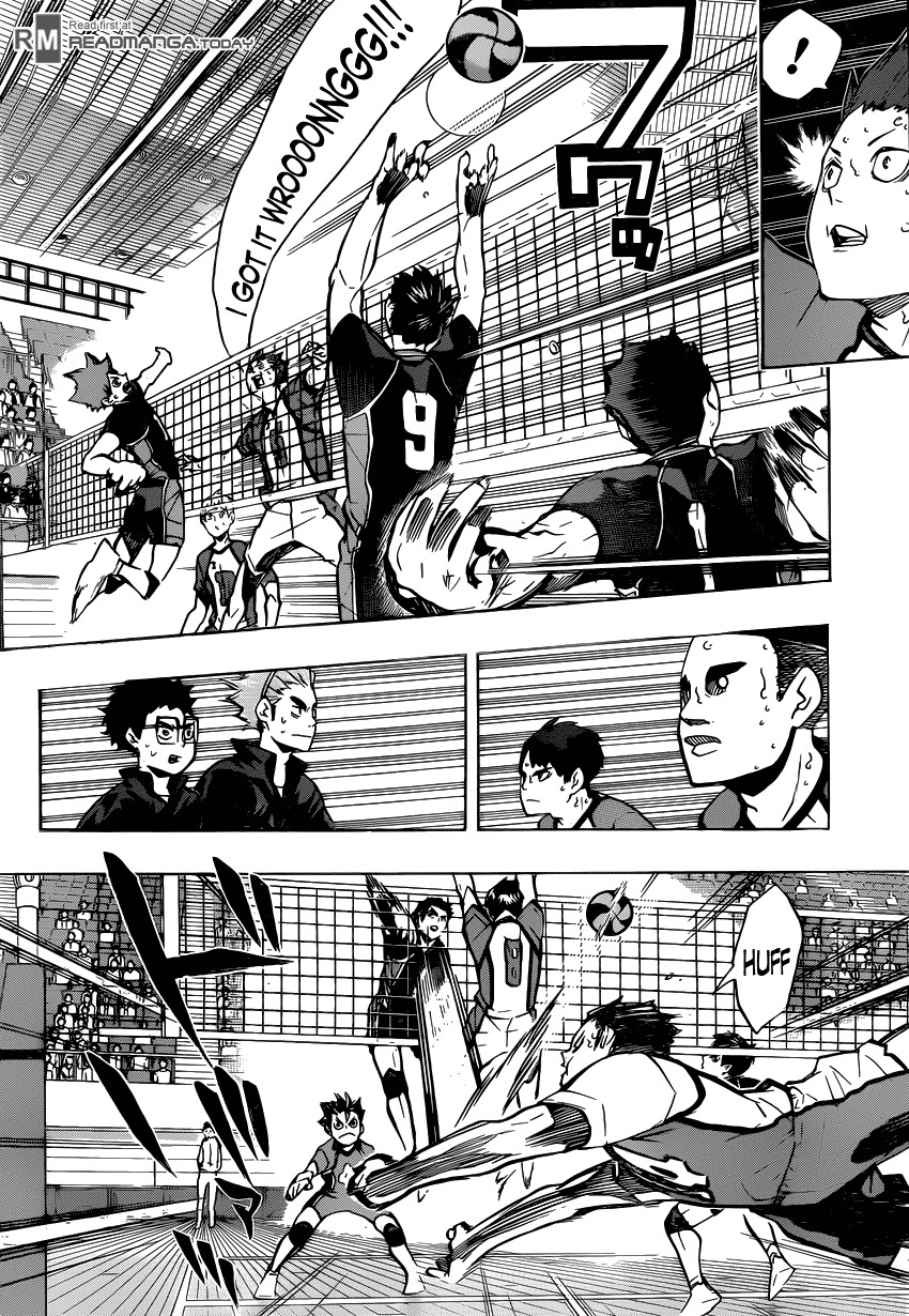 Haikyuu!! chapter 157 page 2