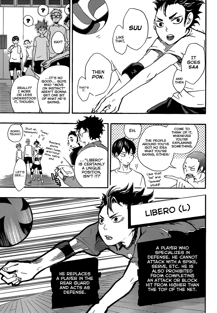 Haikyuu!! chapter 17 page 13