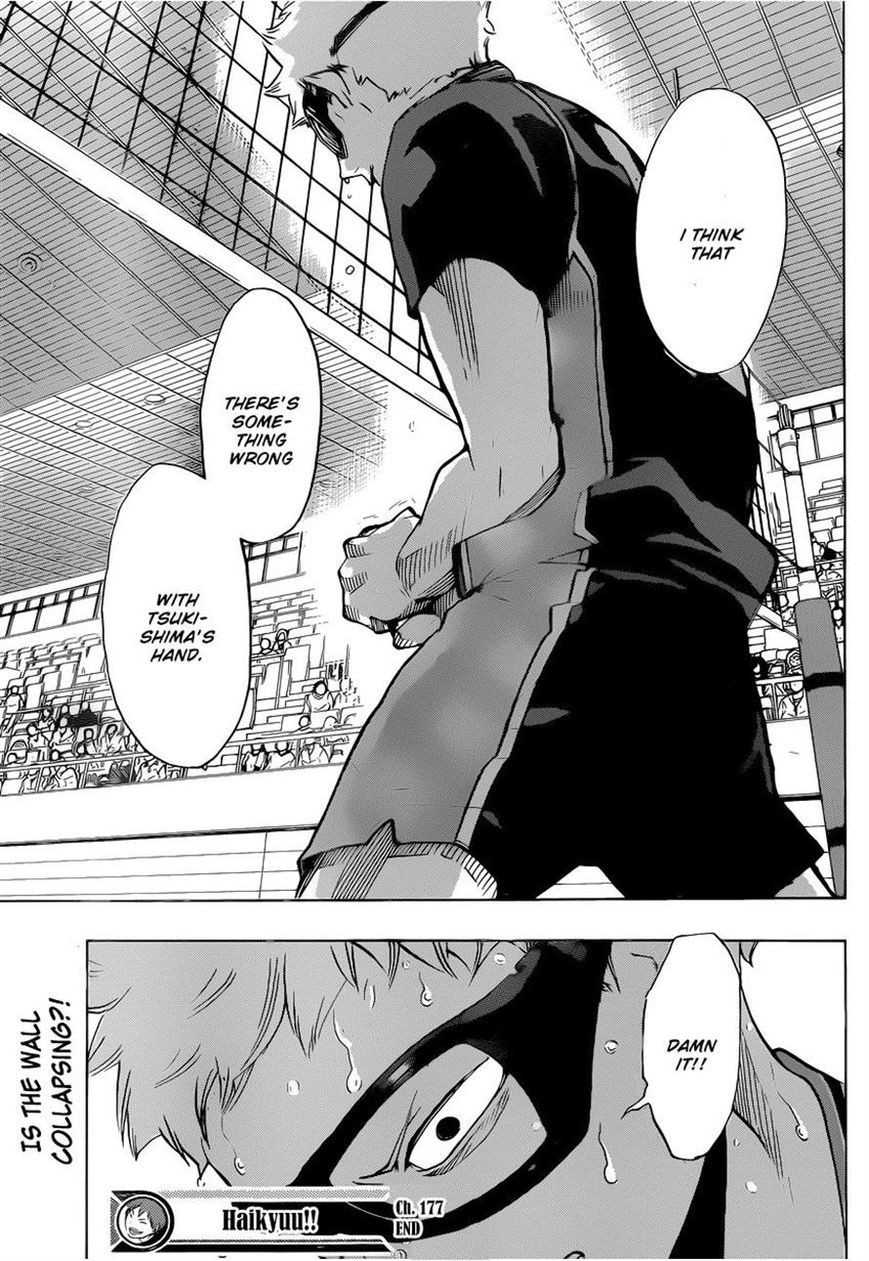Haikyuu!! chapter 177 page 18