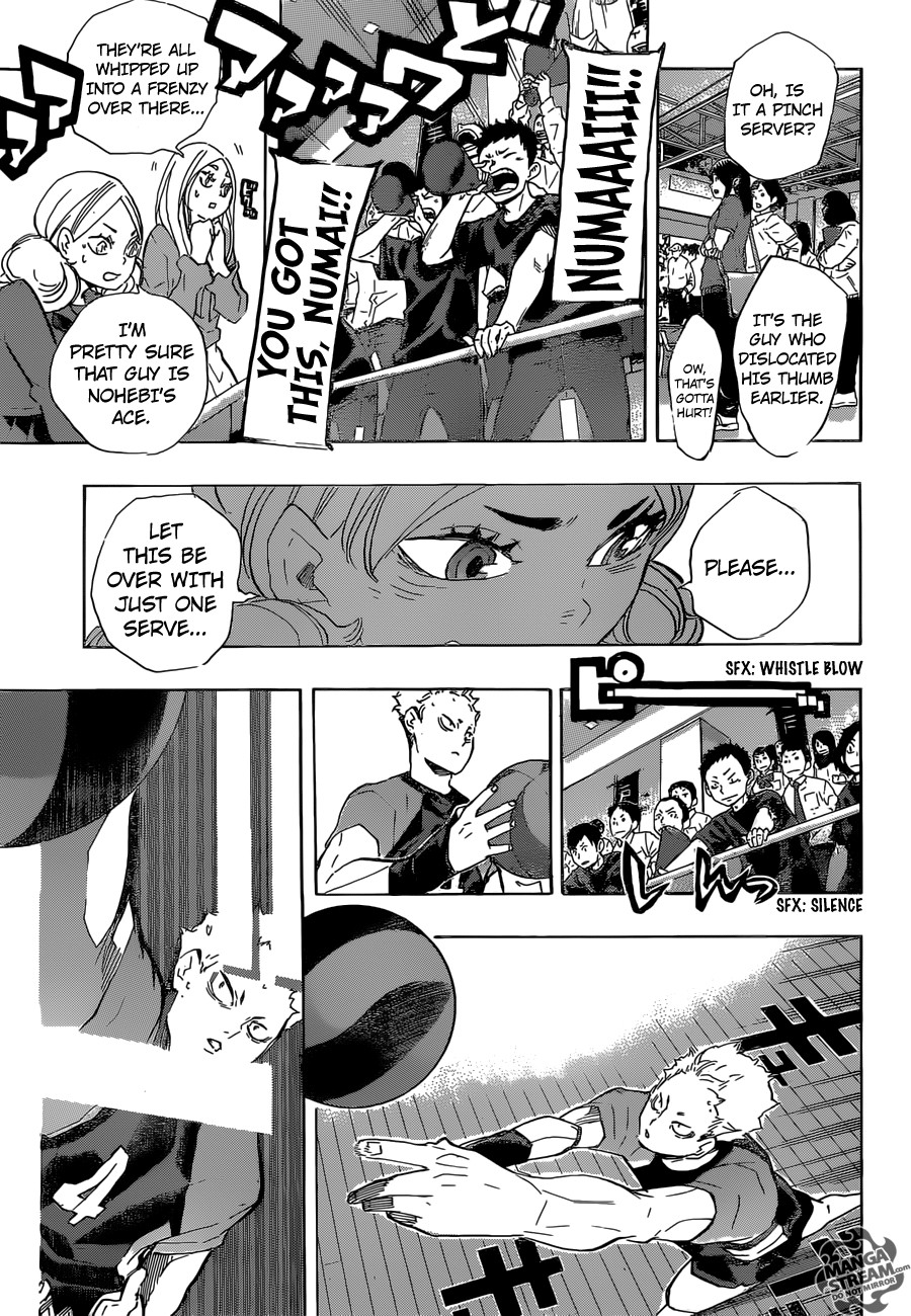 Haikyuu!! chapter 203 page 12