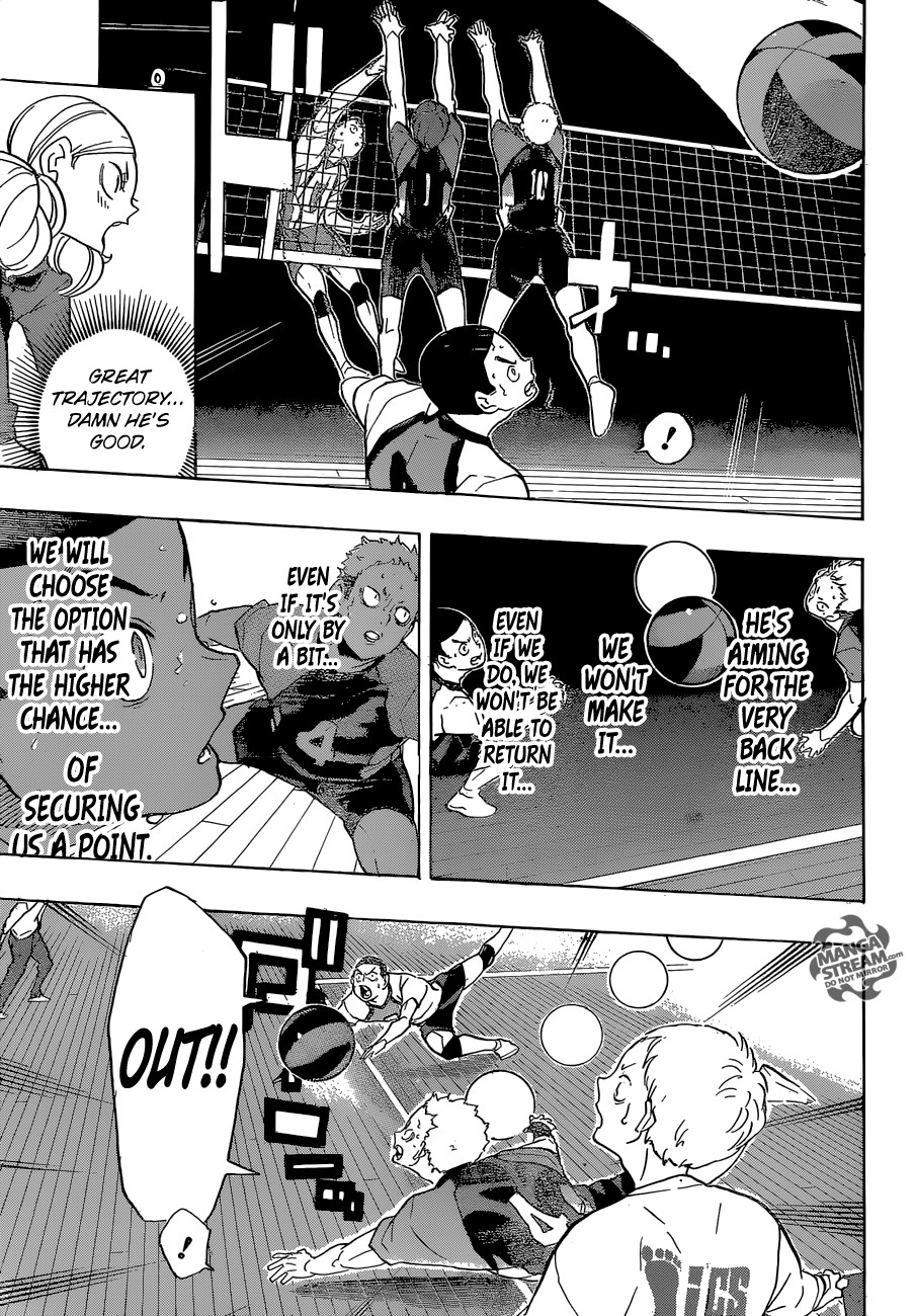Haikyuu!! chapter 203 page 14