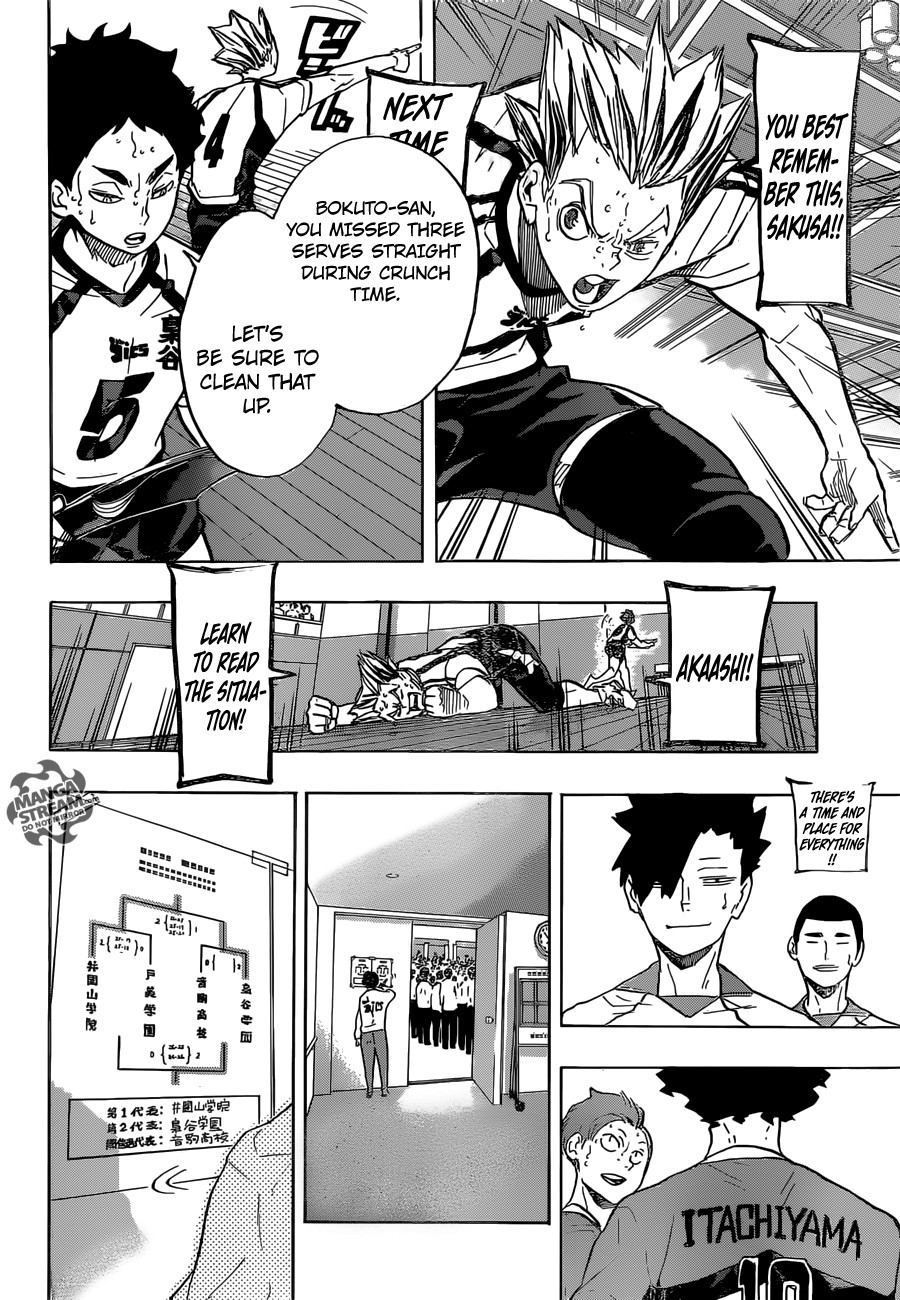 Haikyuu!! chapter 206 page 15