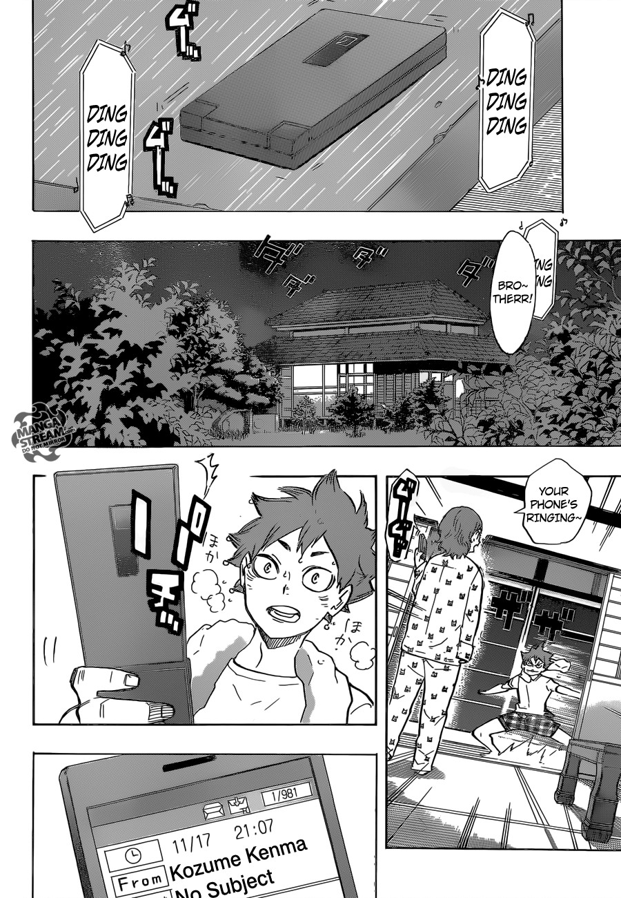 Haikyuu!! chapter 206 page 17