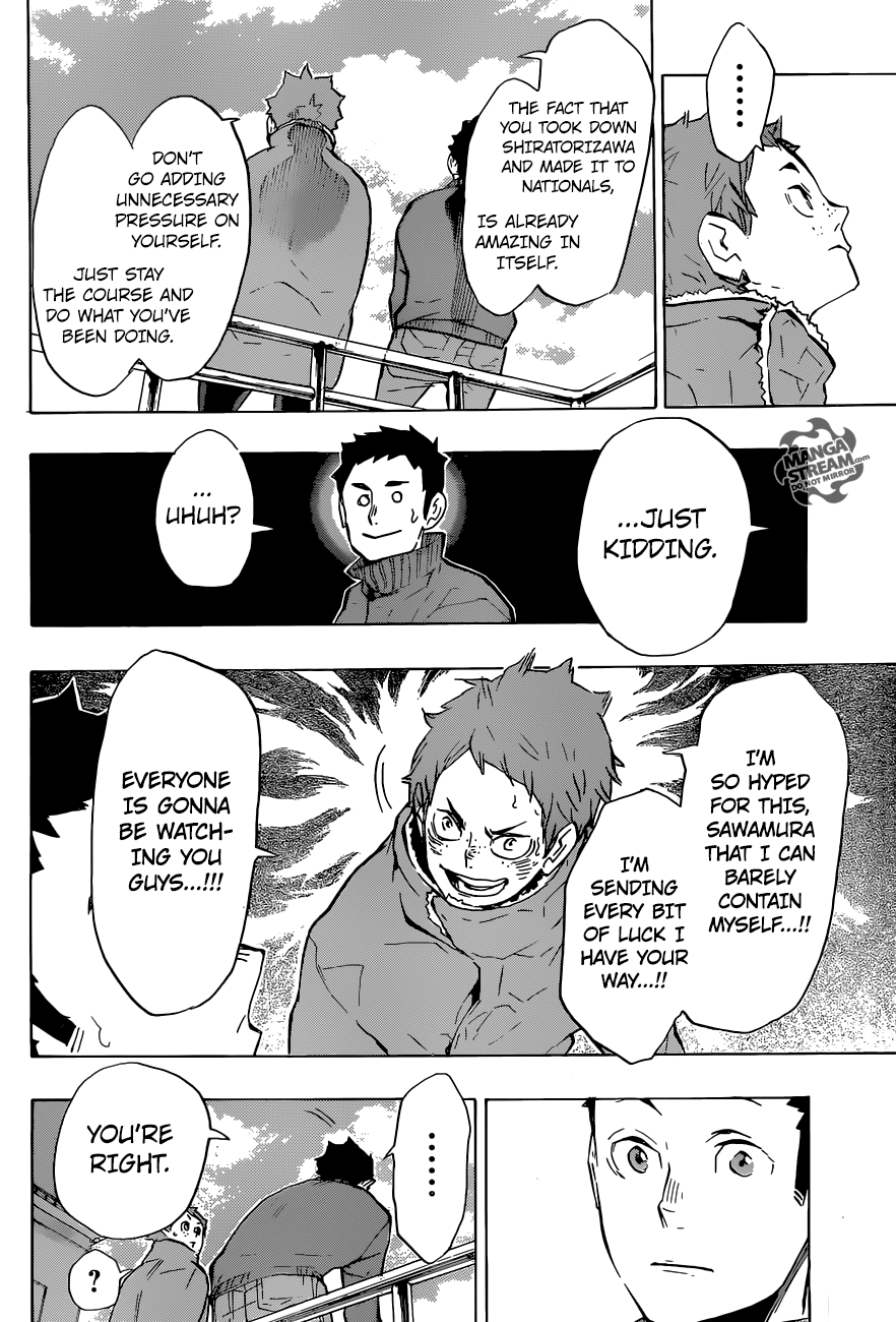 Haikyuu!! chapter 229 page 17