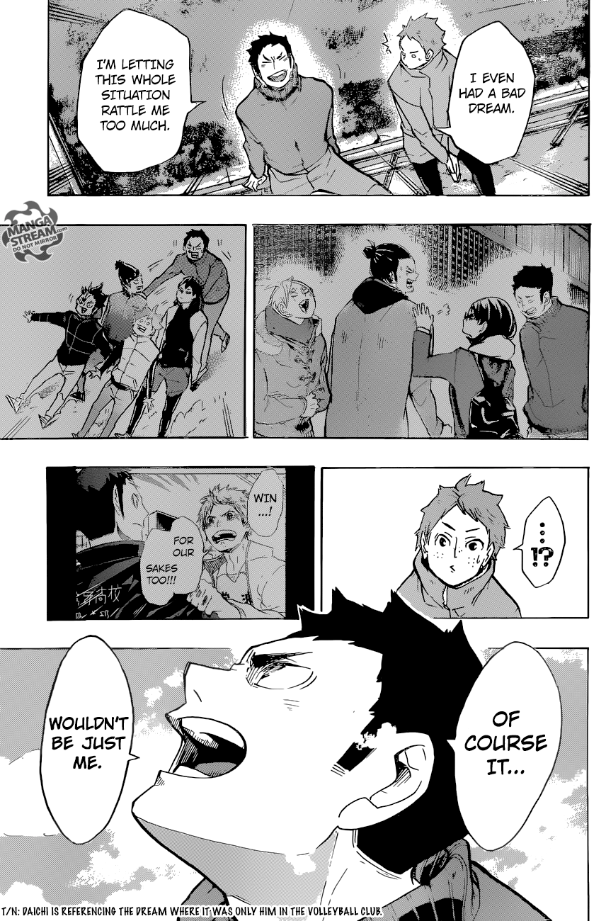 Haikyuu!! chapter 229 page 18