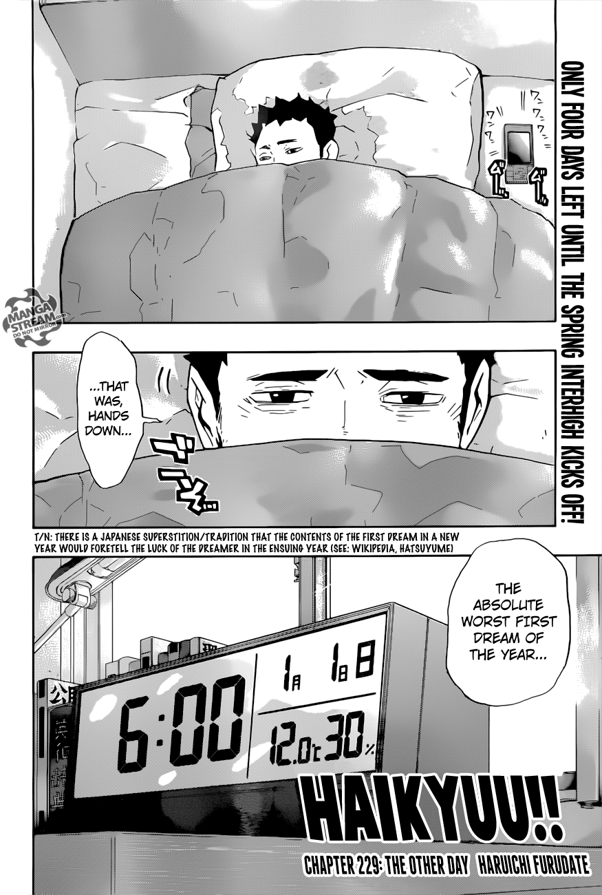 Haikyuu!! chapter 229 page 5