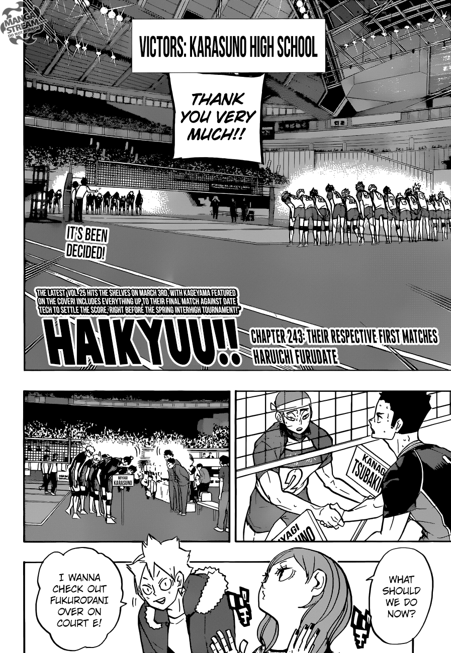 Haikyuu!! chapter 243 page 3