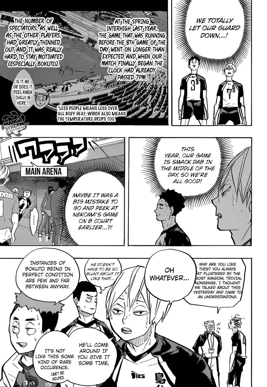 Haikyuu!! chapter 244 page 6