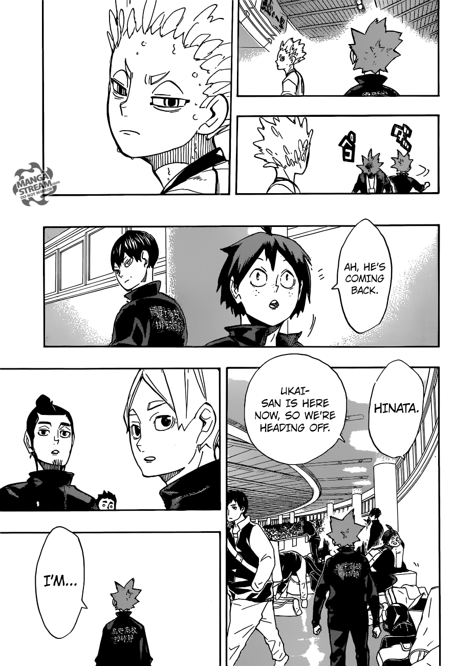 Haikyuu!! chapter 245 page 17