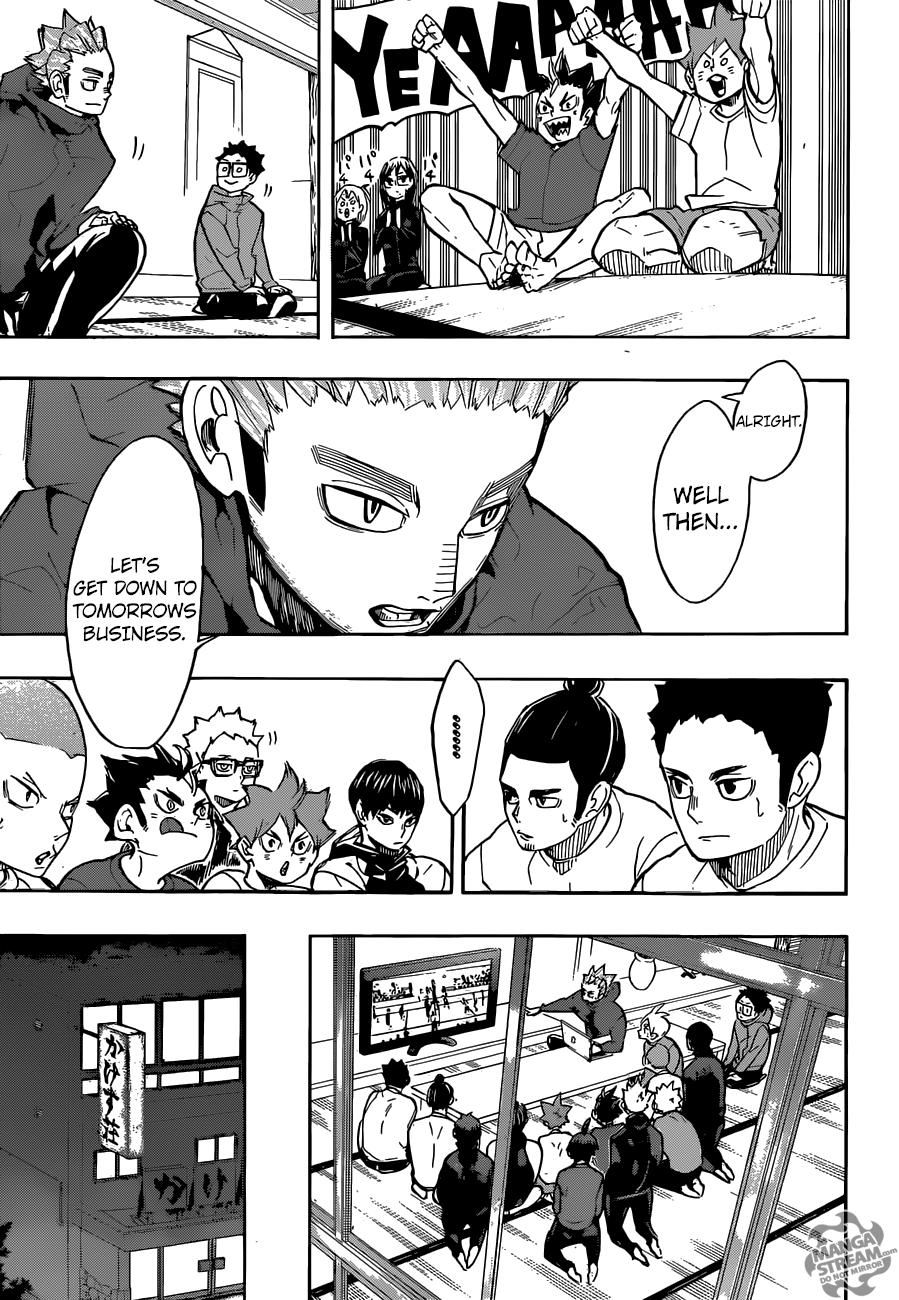 Haikyuu!! chapter 246 page 11