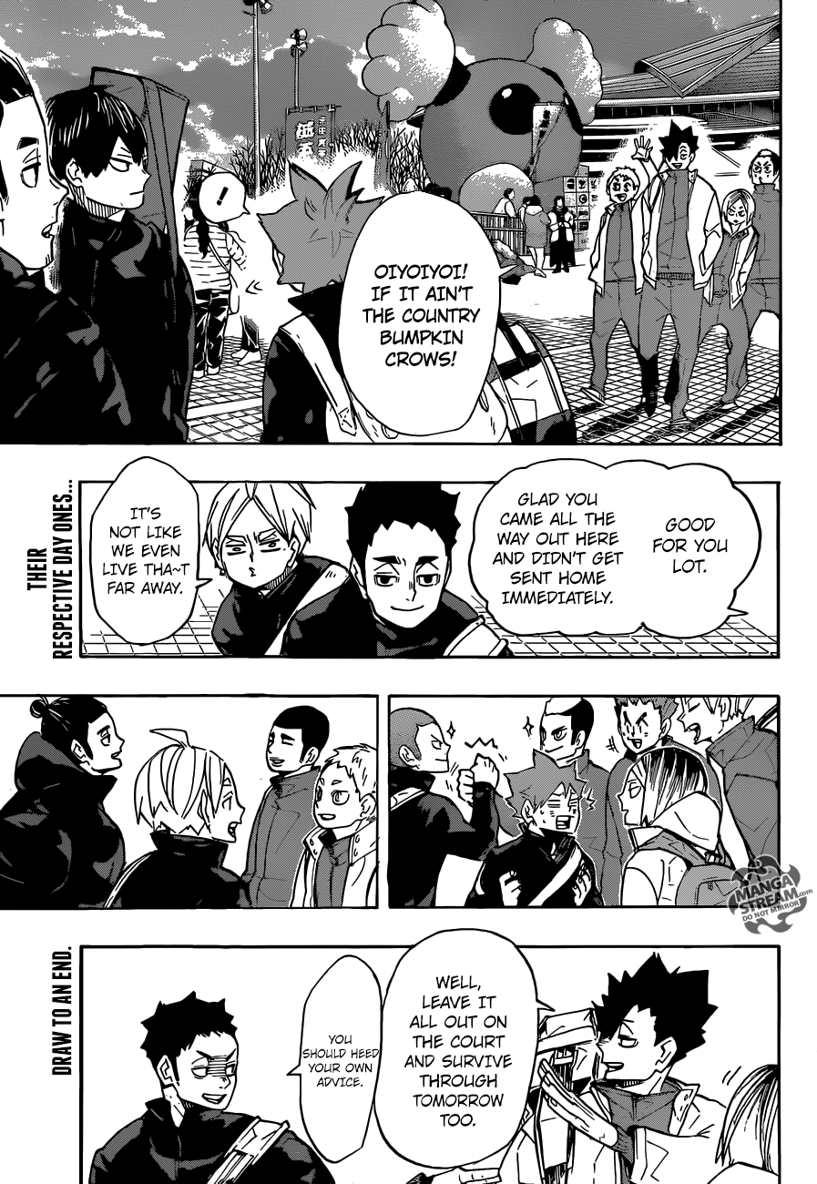 Haikyuu!! chapter 246 page 3