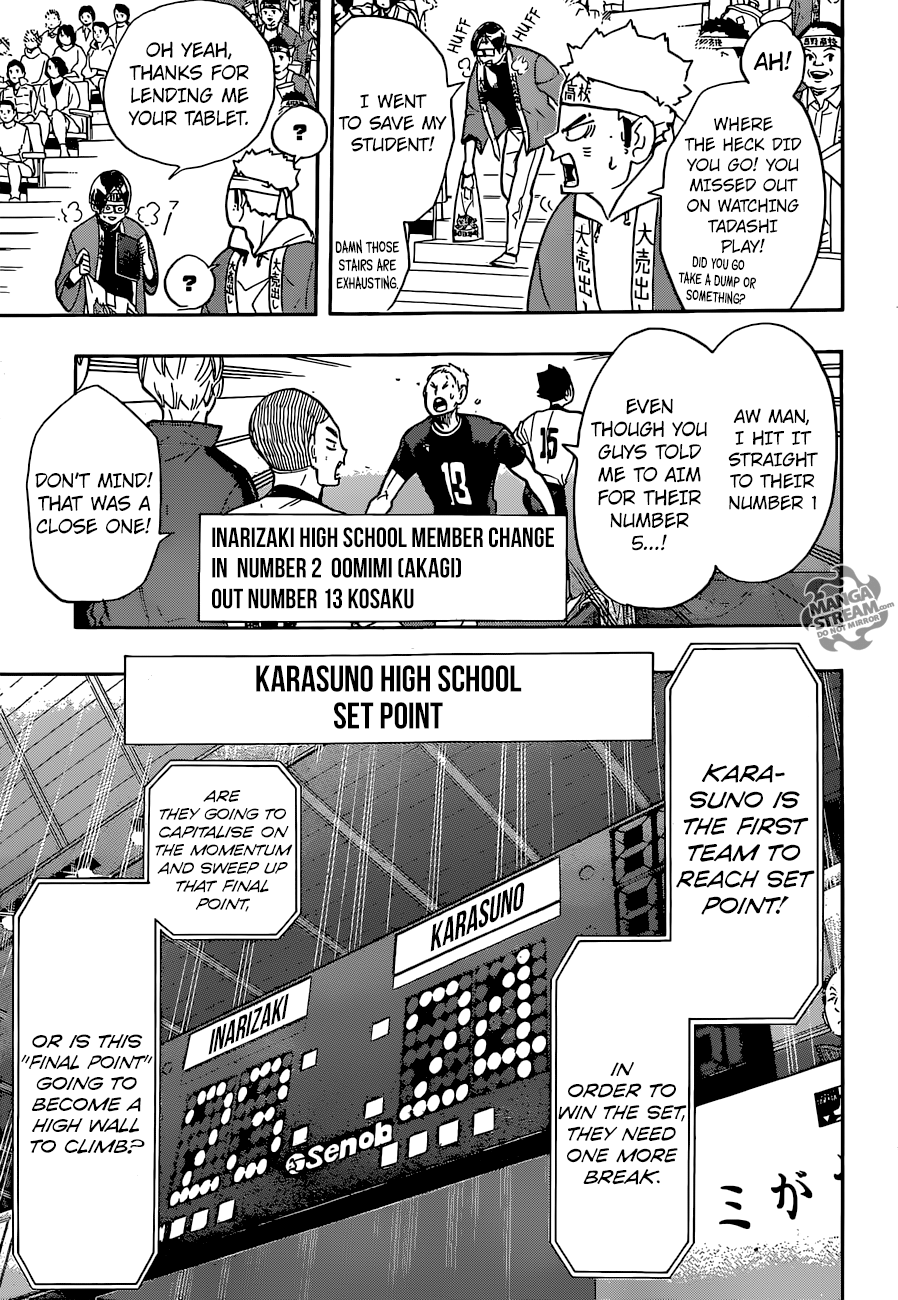 Haikyuu!! chapter 261 page 5