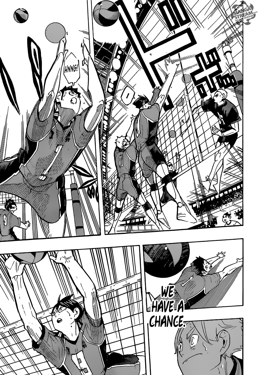 Haikyuu!! chapter 261 page 7