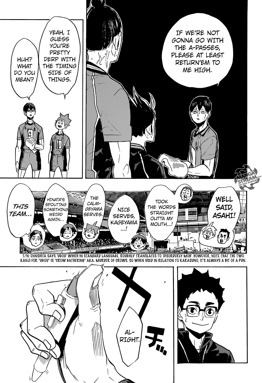 Haikyuu!! chapter 275 page 18