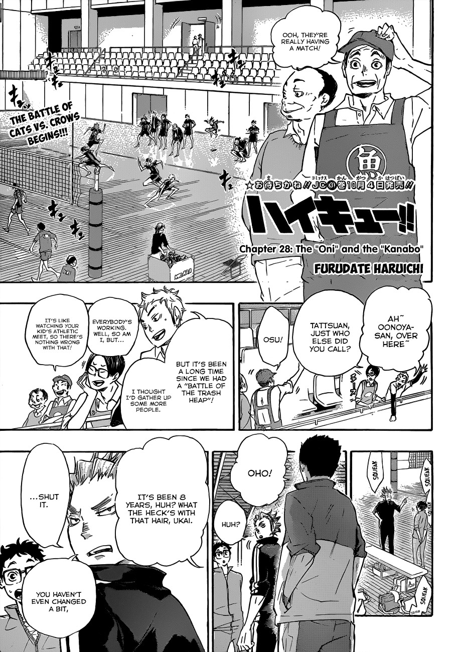 Haikyuu!! chapter 28 page 2