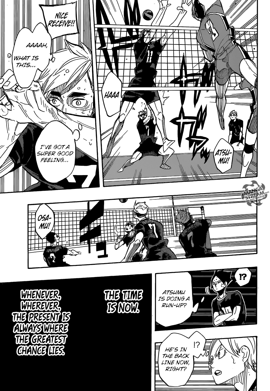 Haikyuu!! chapter 283 page 14