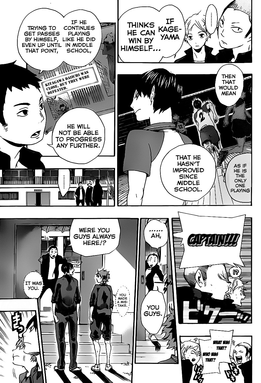 Haikyuu!! chapter 3 page 11
