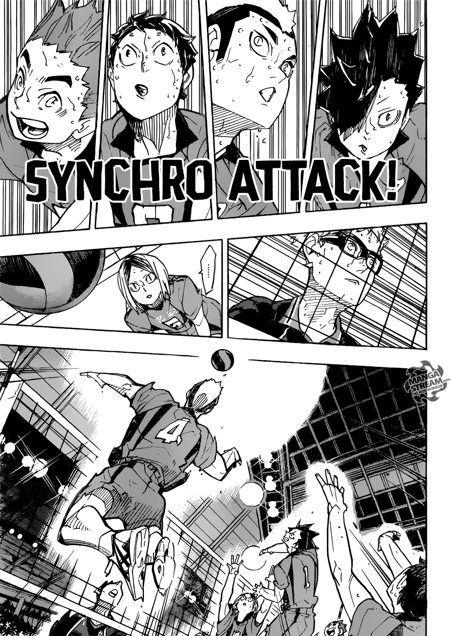 Haikyuu!! chapter 317 page 15