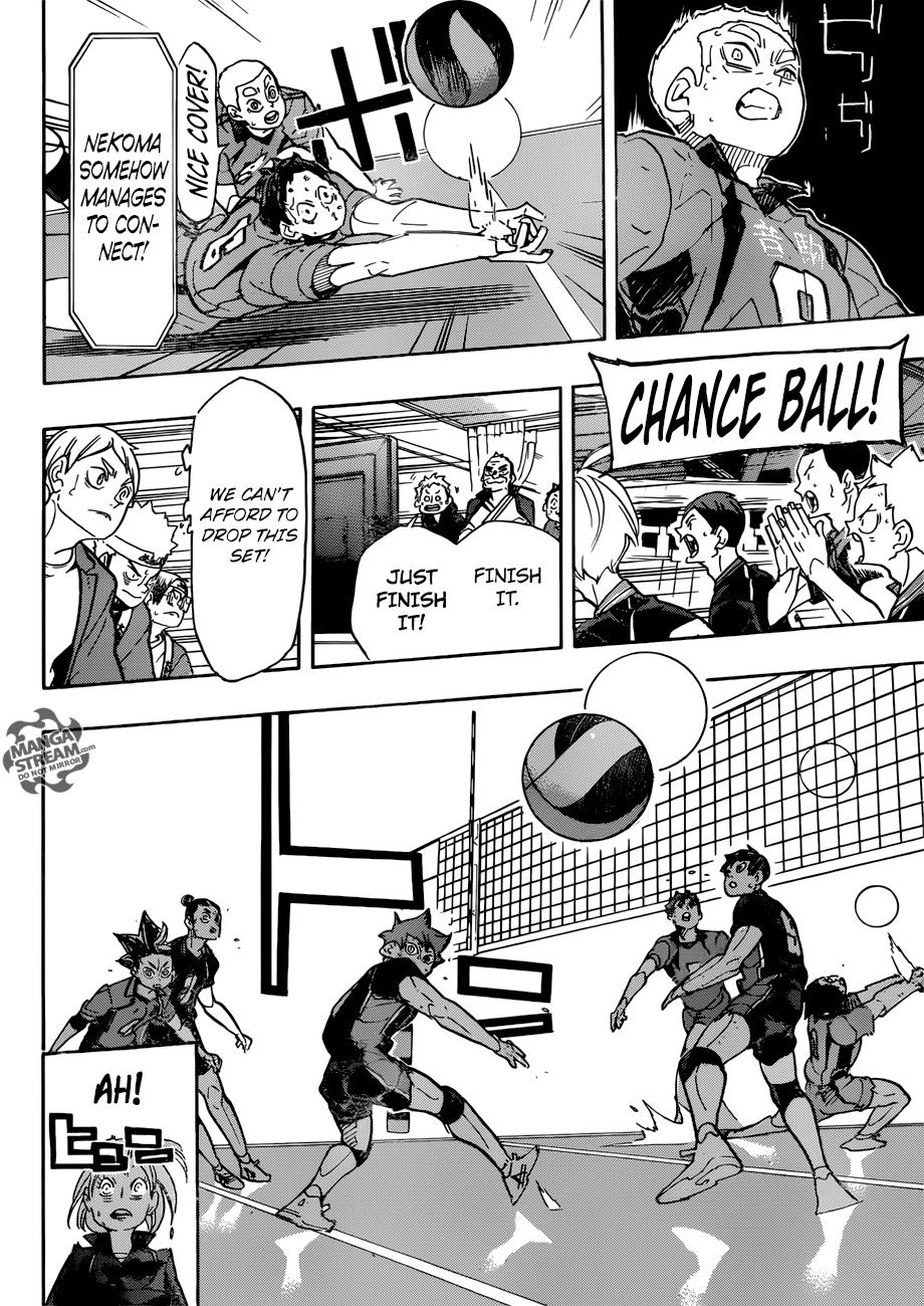 Haikyuu!! chapter 317 page 6