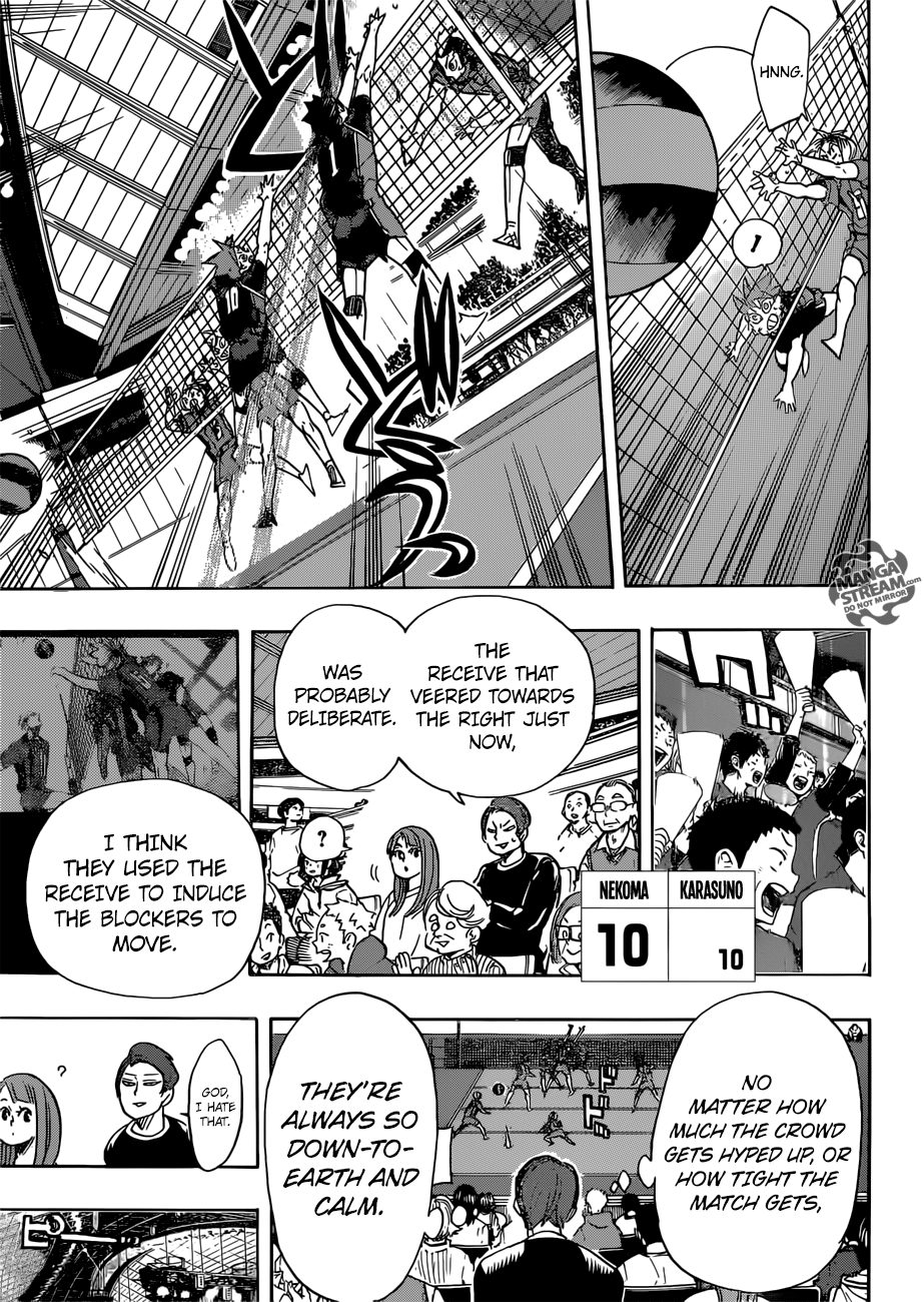 Haikyuu!! chapter 321 page 6