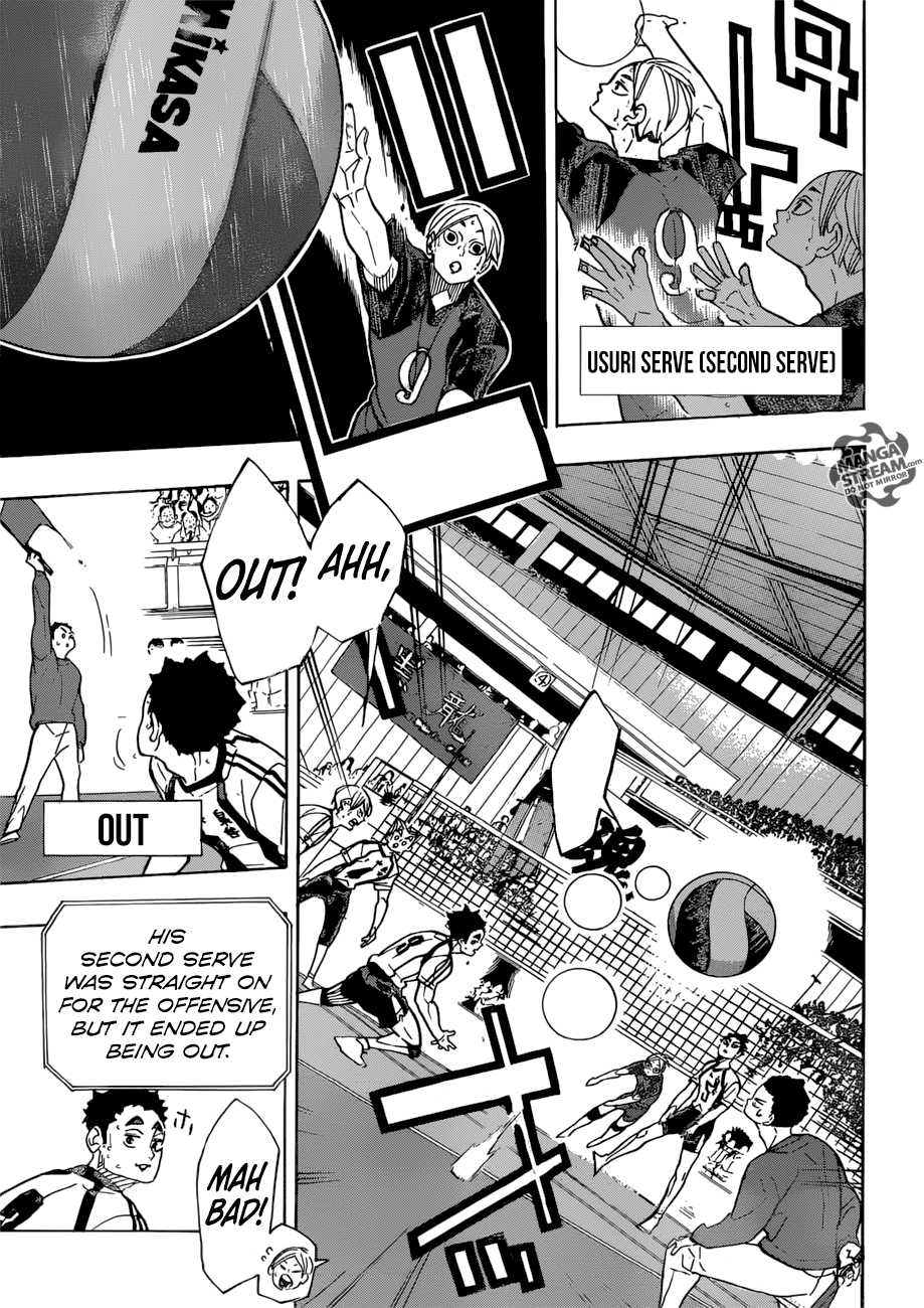 Haikyuu!! chapter 328 page 14