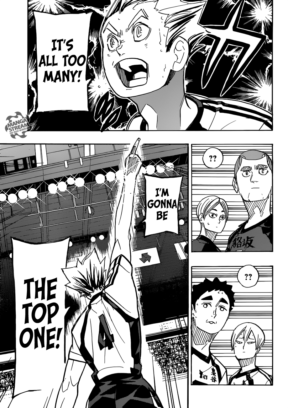 Haikyuu!! chapter 328 page 6