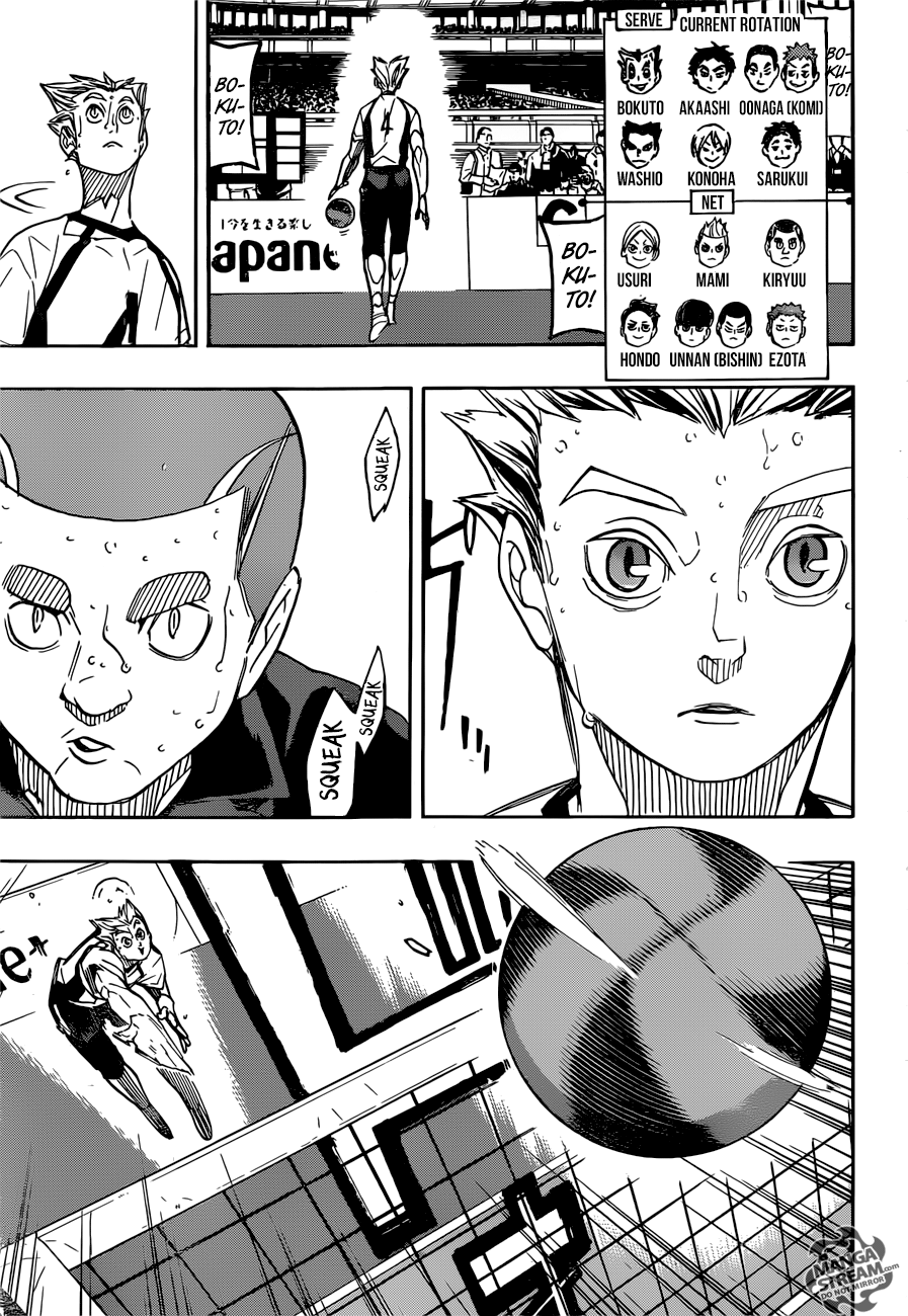 Haikyuu!! chapter 335 page 16