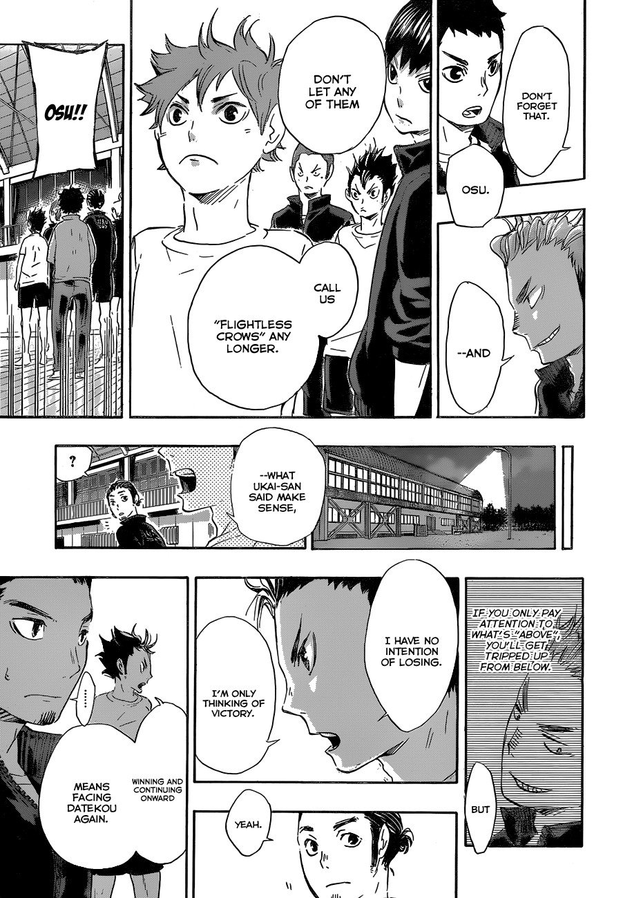 Haikyuu!! chapter 35 page 18