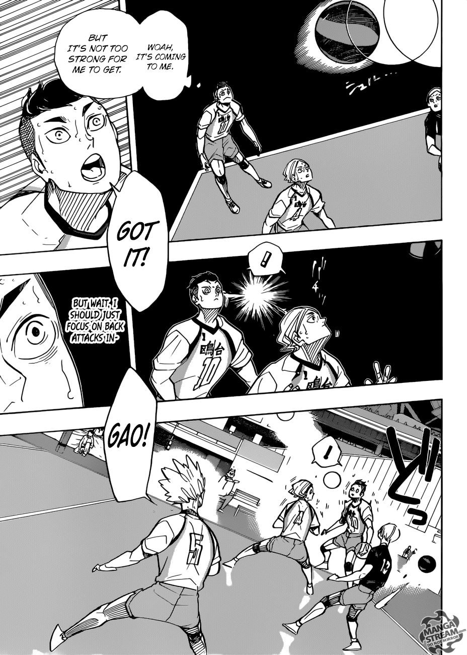 Haikyuu!! chapter 350 page 8