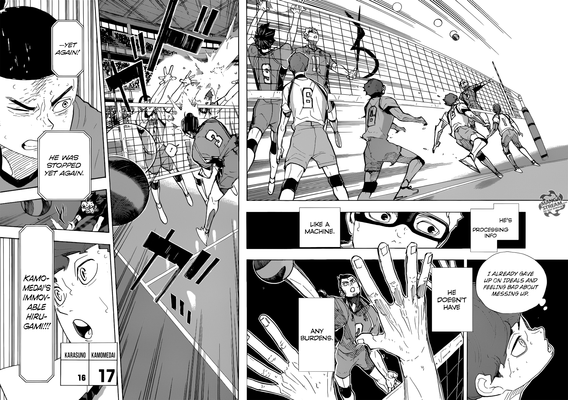 Haikyuu!! chapter 351 page 16
