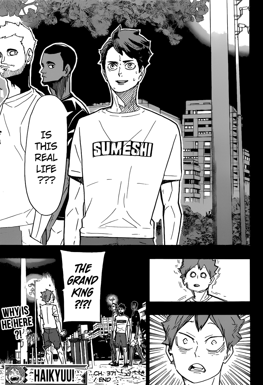 Haikyuu!! chapter 371 page 20