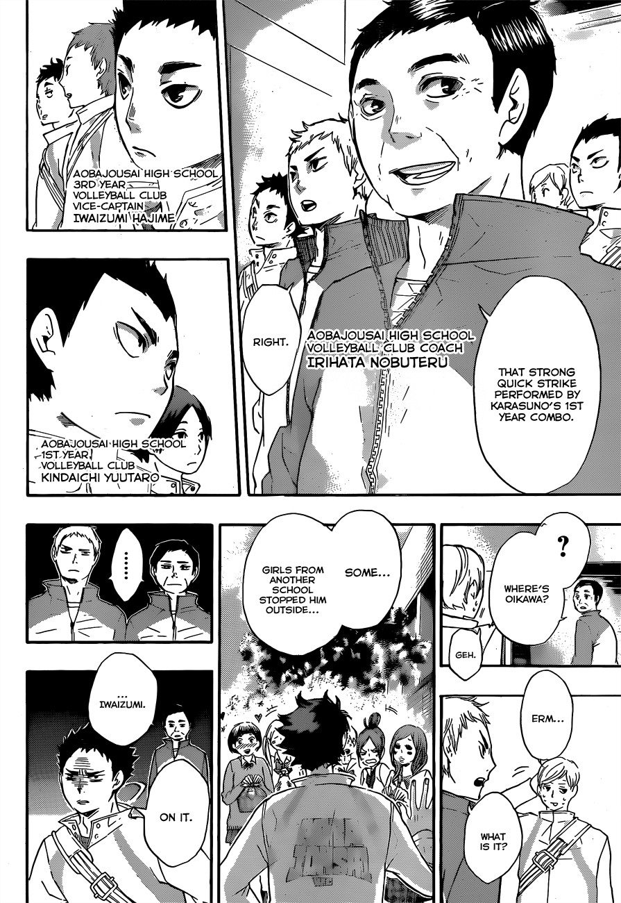 Haikyuu!! chapter 38 page 17