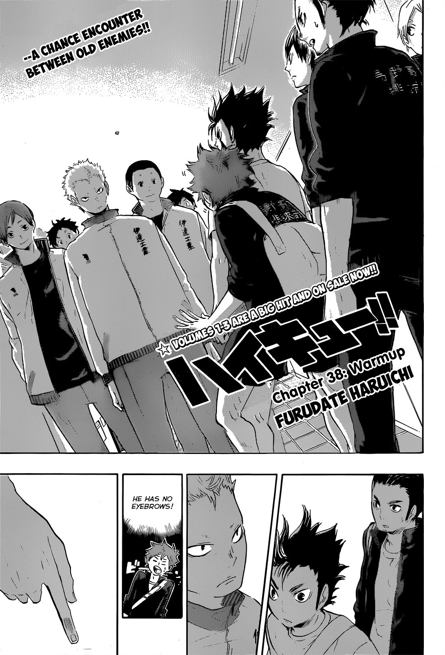 Haikyuu!! chapter 38 page 3