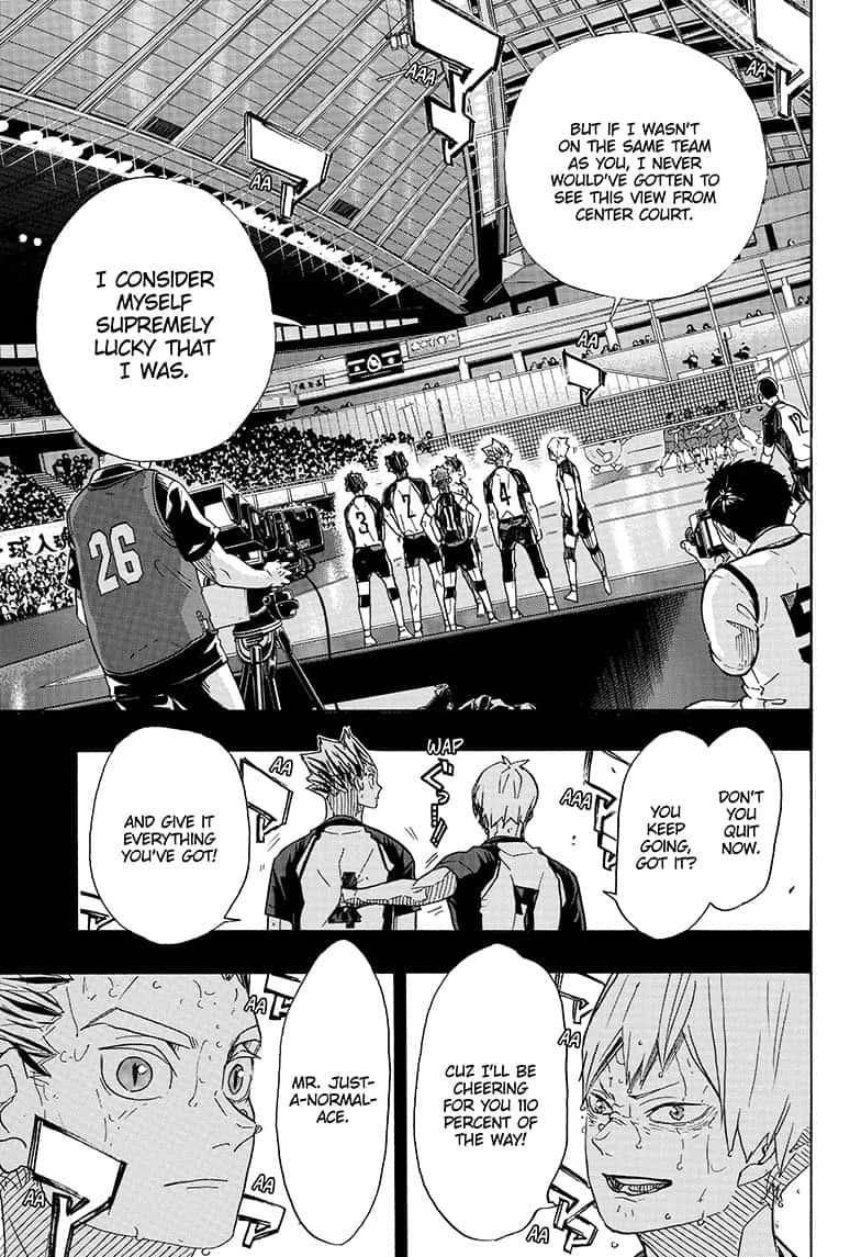 Haikyuu!! chapter 392 page 11