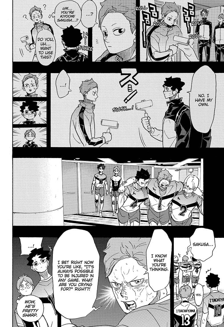 Haikyuu!! chapter 394 page 14