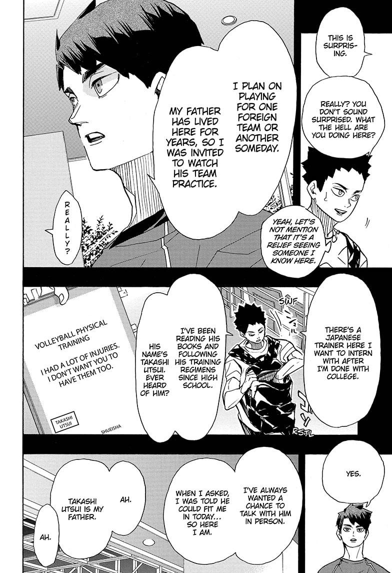 Haikyuu!! chapter 395 page 6