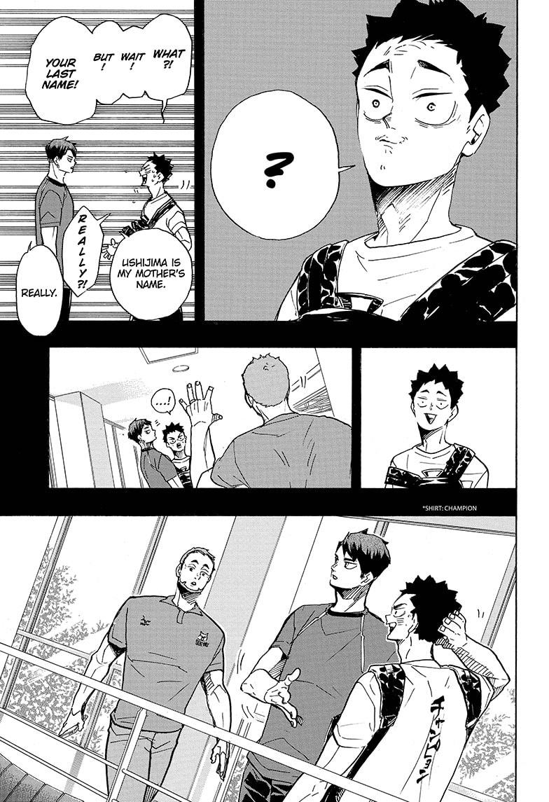 Haikyuu!! chapter 395 page 7
