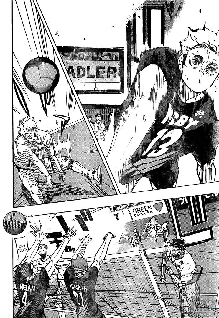 Haikyuu!! chapter 397 page 2