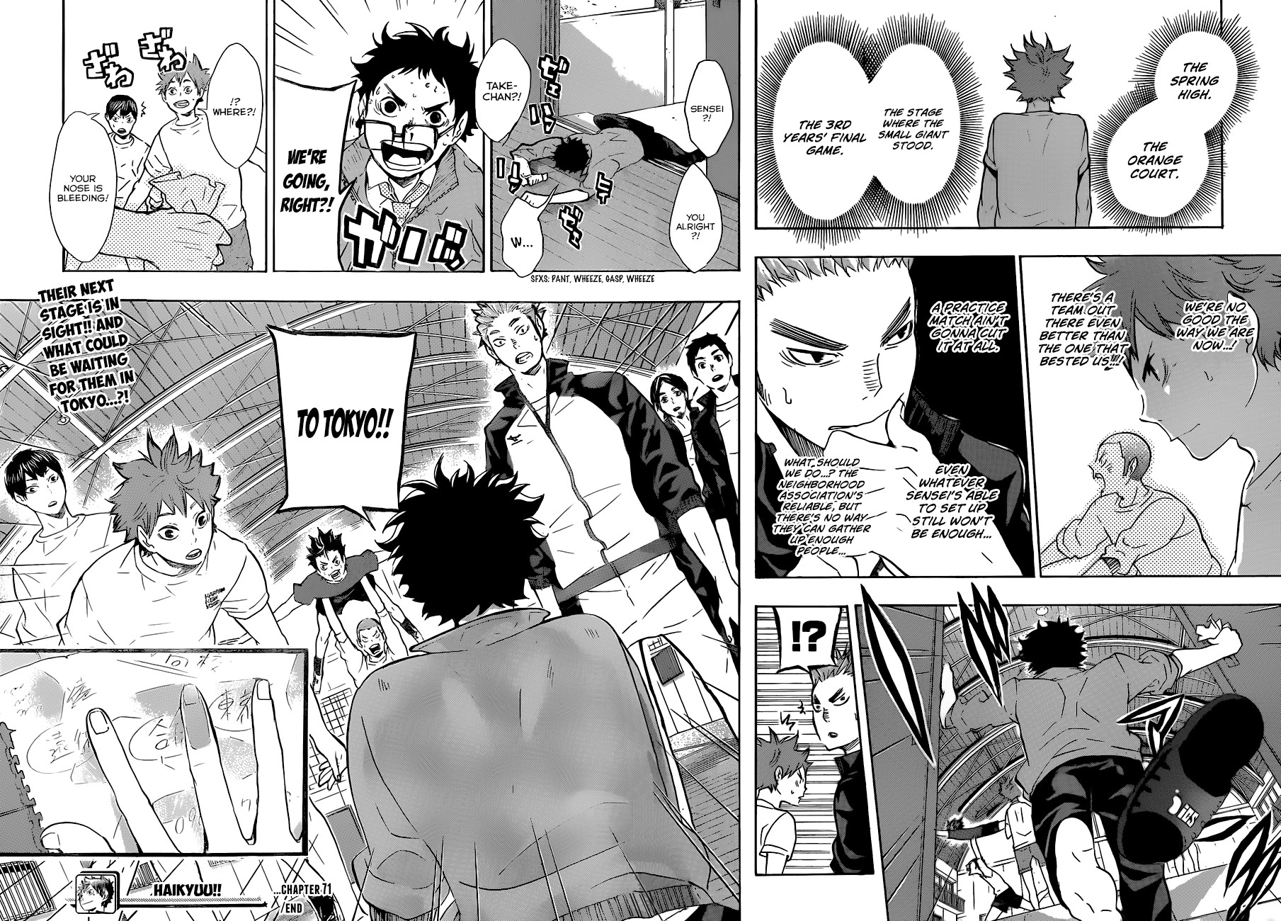 Haikyuu!! chapter 71 page 18
