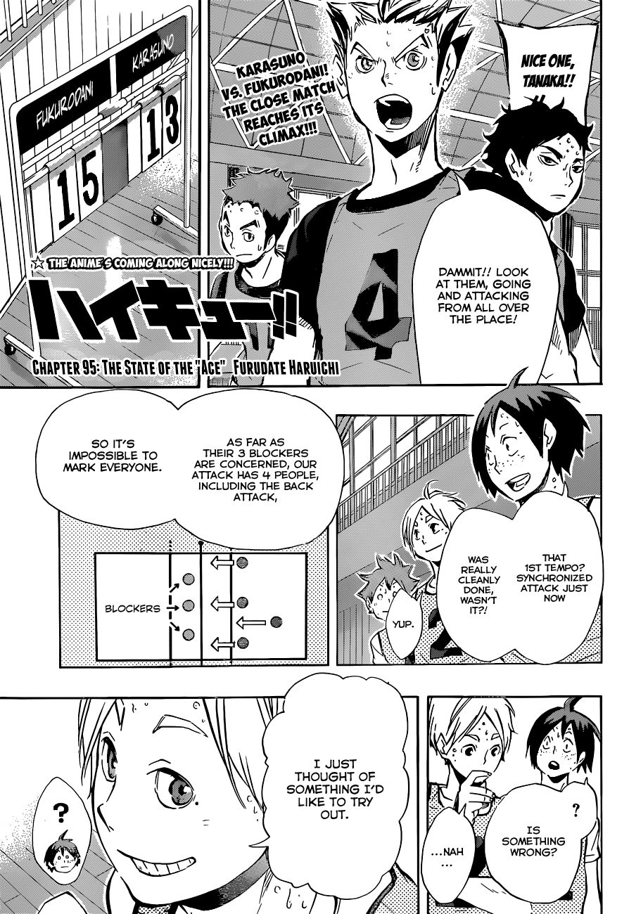 Haikyuu!! chapter 95 page 2