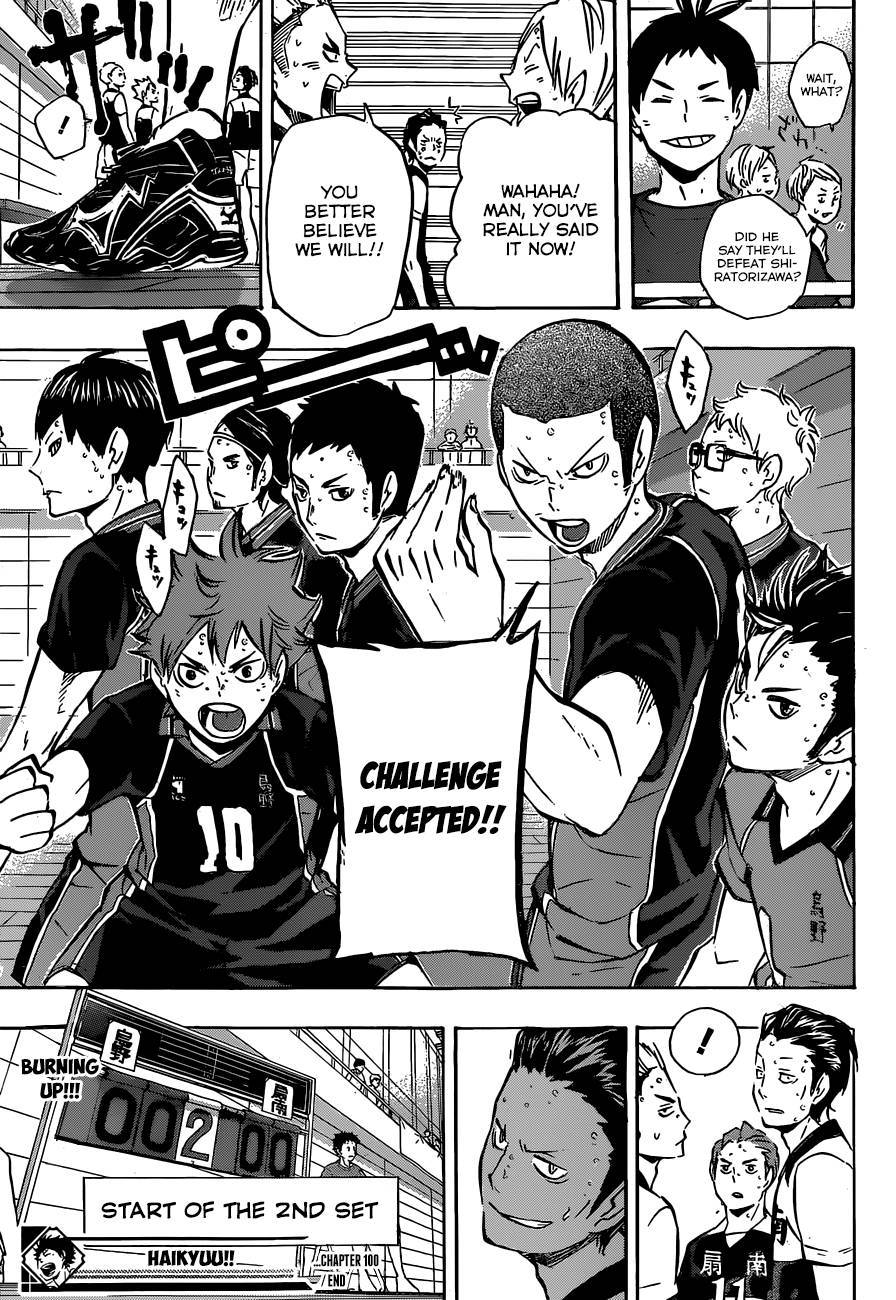 Haikyuu!! chapter 100 page 19