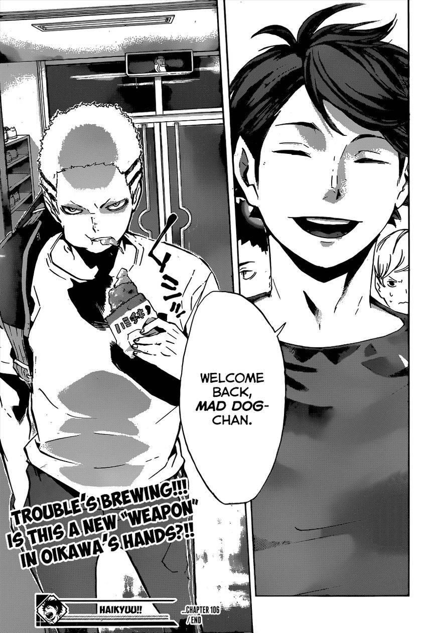 Haikyuu!! chapter 106 page 20