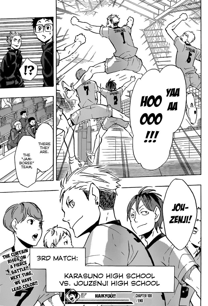 Haikyuu!! chapter 108 page 18