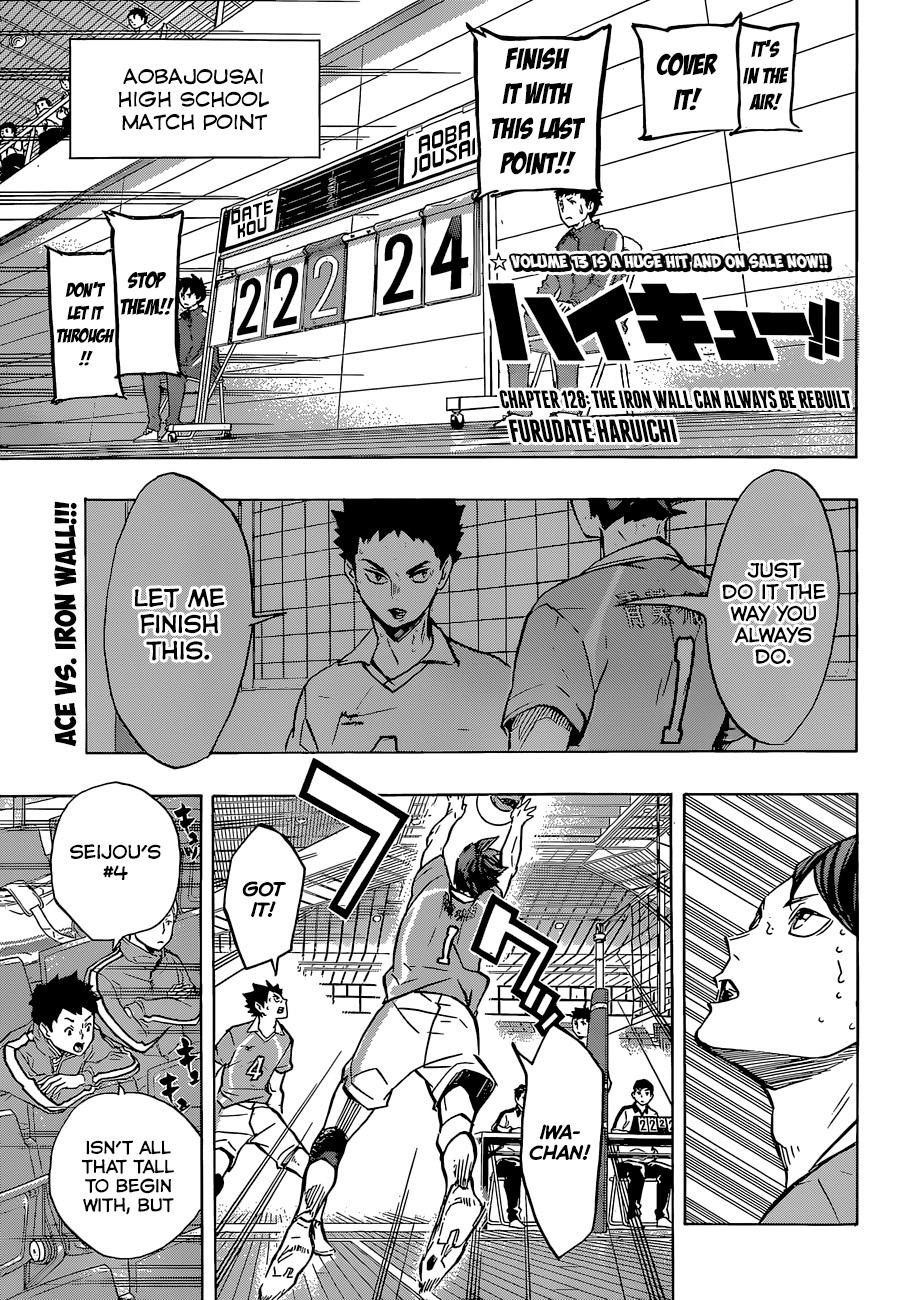 Haikyuu!! chapter 128 page 2