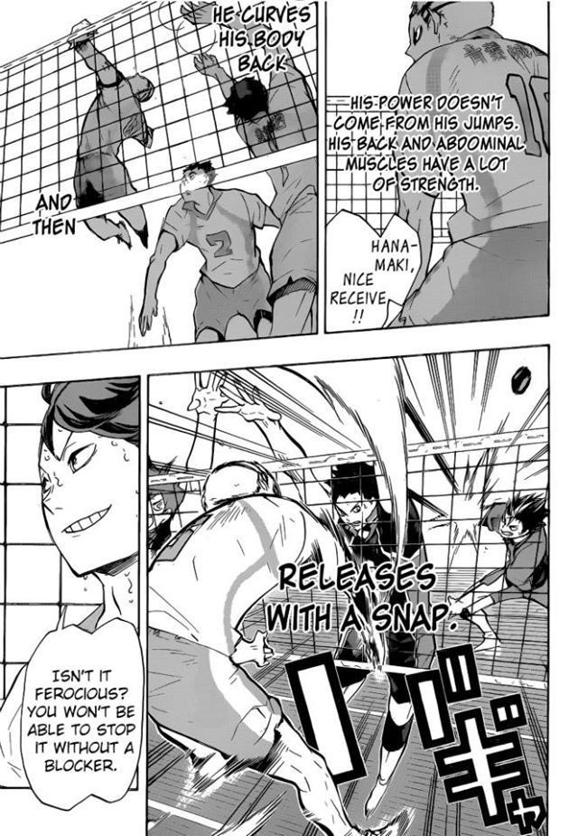Haikyuu!! chapter 133 page 8