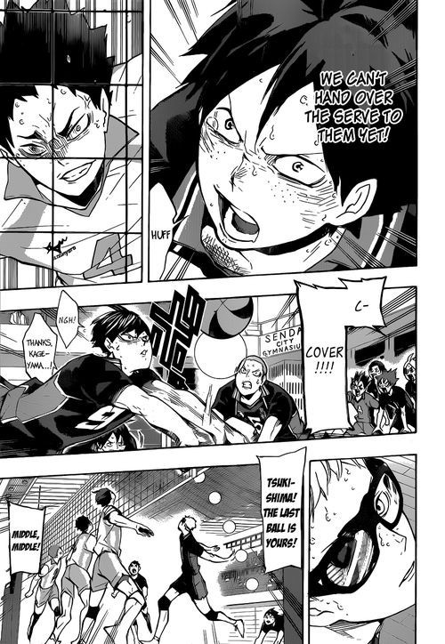Haikyuu!! chapter 137 page 11